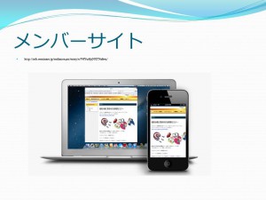 メンバーサイト